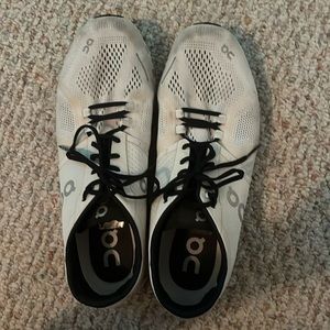 On Running Shoes - White w/ Black Accents - Size 9